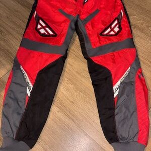 Motorcycle motocross racing pants by FLY gently used size 38